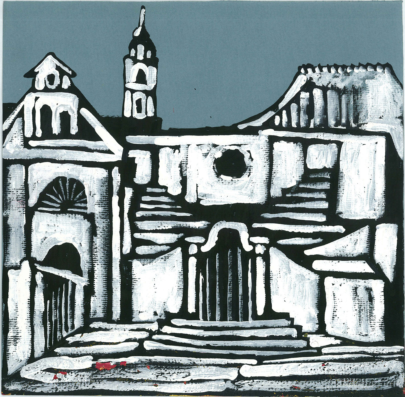 gouache painting   ink architecture watercolor Drawing  sketch oil Oil Painting Italy