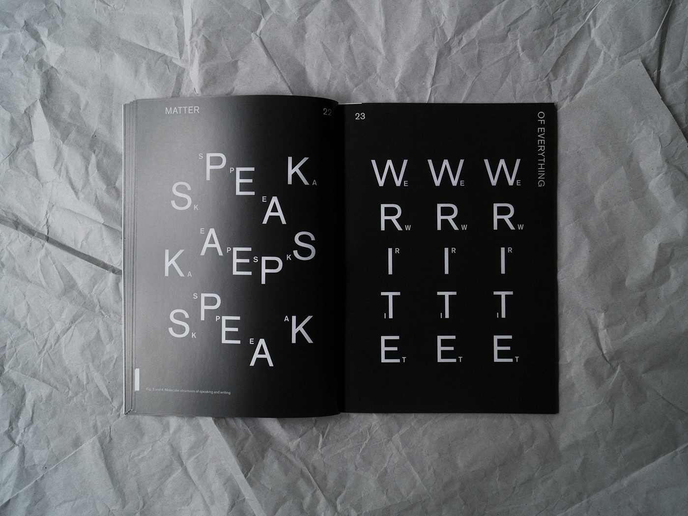 graphic design  science experimental typography   minimal kseniia stavrova editorial pictogram print Typographic Design