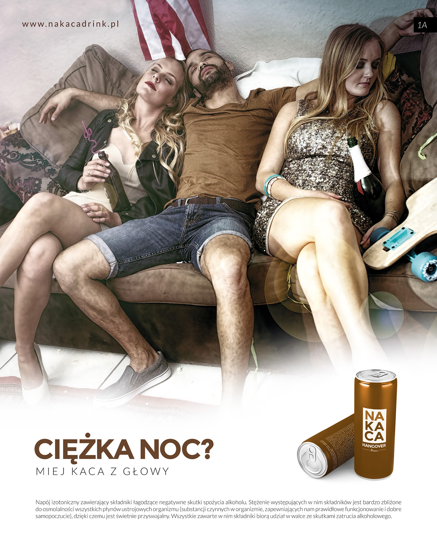 reklama advert concept nakaca drink tv press creative kaboom design mariuszmalecki