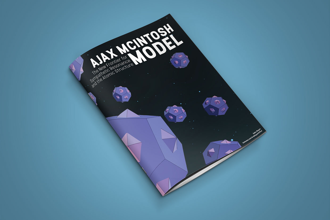 AJAX mcintosh model gabe Rogan krabbypattified len murray magazine brochure design Mockup