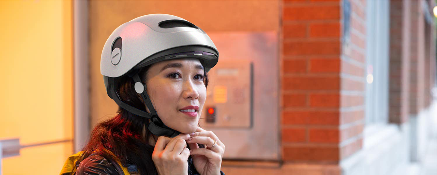 DAAPworks Helmet industrial design  Micromobility smart helmet transportation