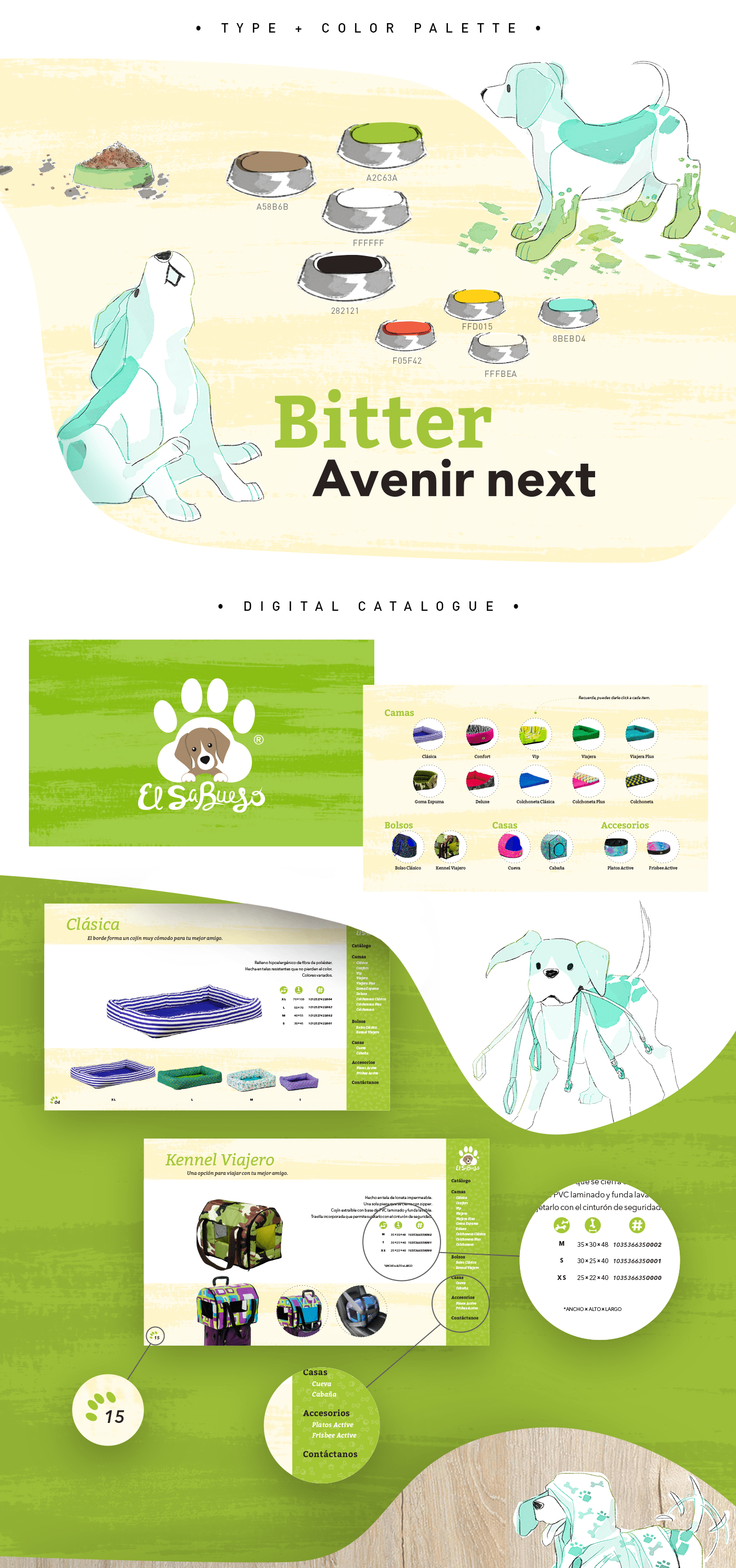 dogs ILLUSTRATION  pets branding  petfriendly products brand identity
