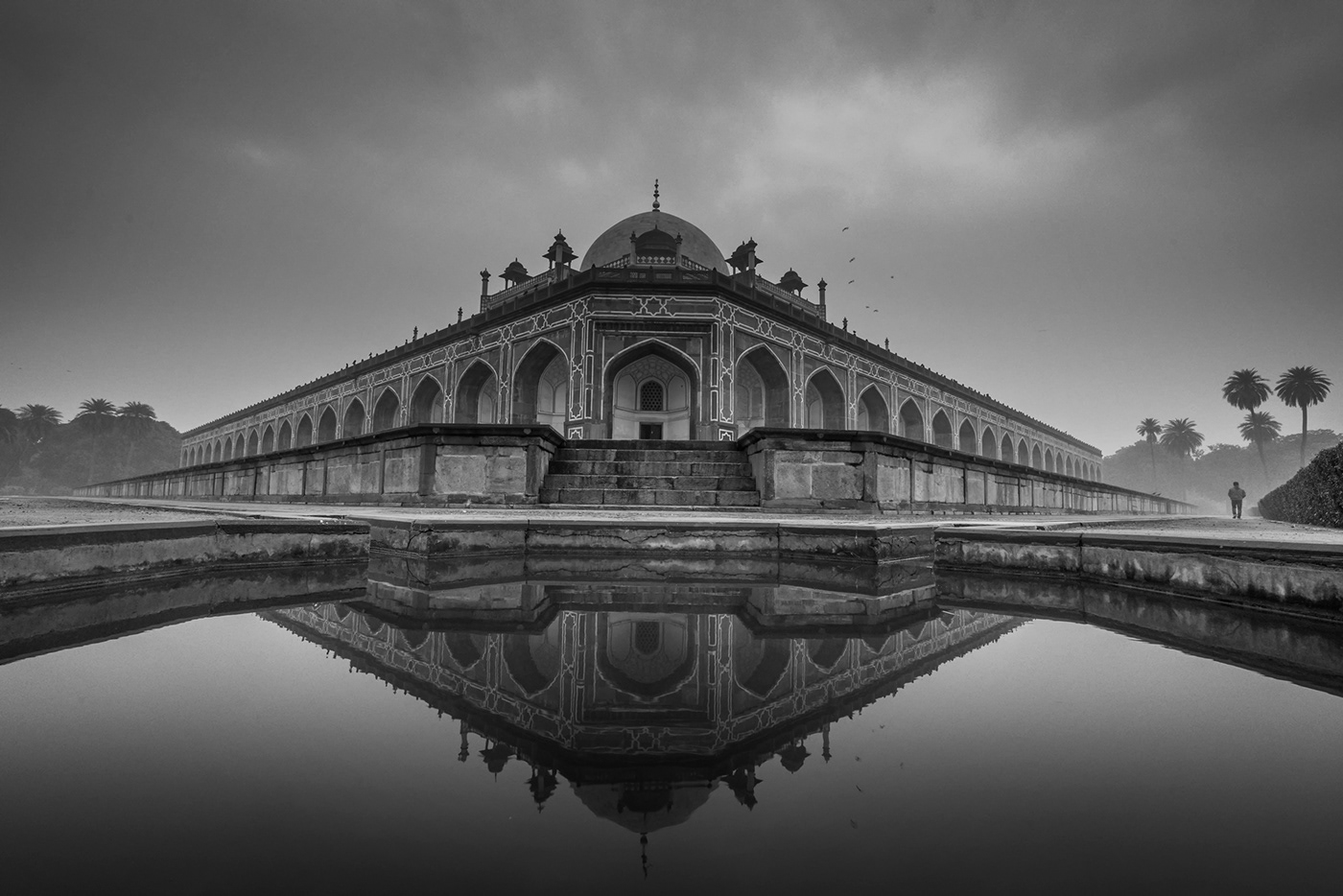 buildings Delhi India black & white mausoleums architecture mughal history tomb archaeological