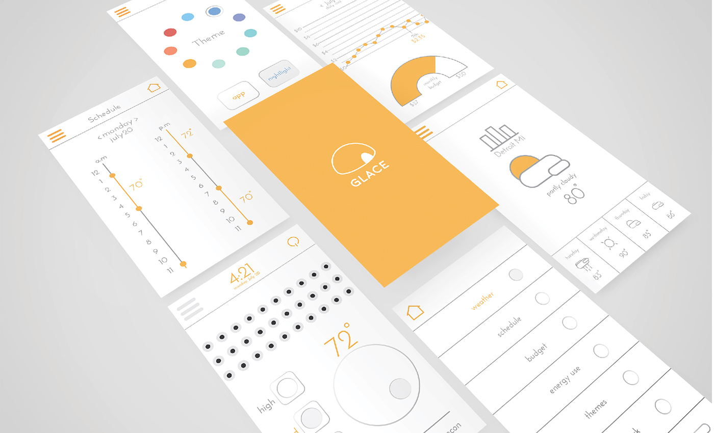 product design  industrial design  graphic design  UI Interaction design  app Air conditioner