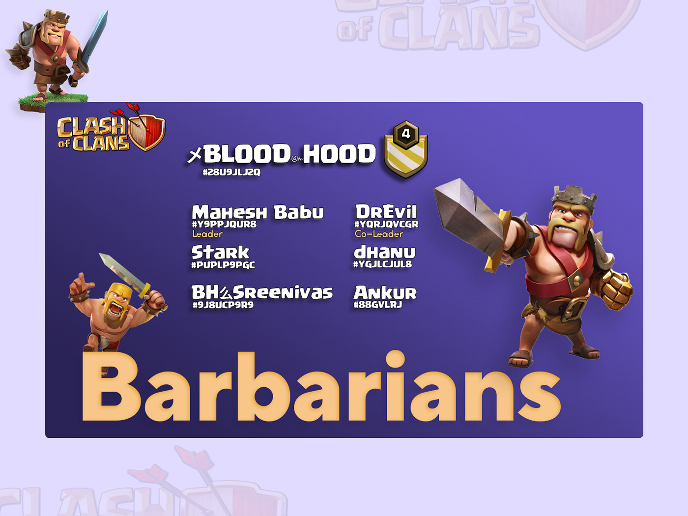 Barbarian Character clashofclans design Fun Gaming marketing   teammates  