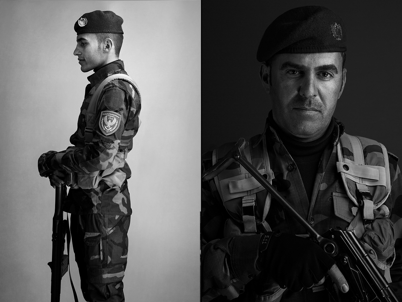 peshmerga Kurdistan soldiers iraq portrait Documentary  mosul Bashiqua Isis army