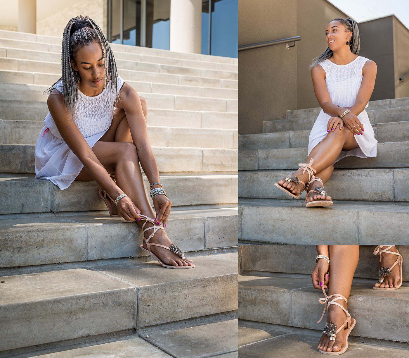 Namibia Namibian models Sandals vivibarefoot shoes lifestyle male female african city products showcase Kickstarter