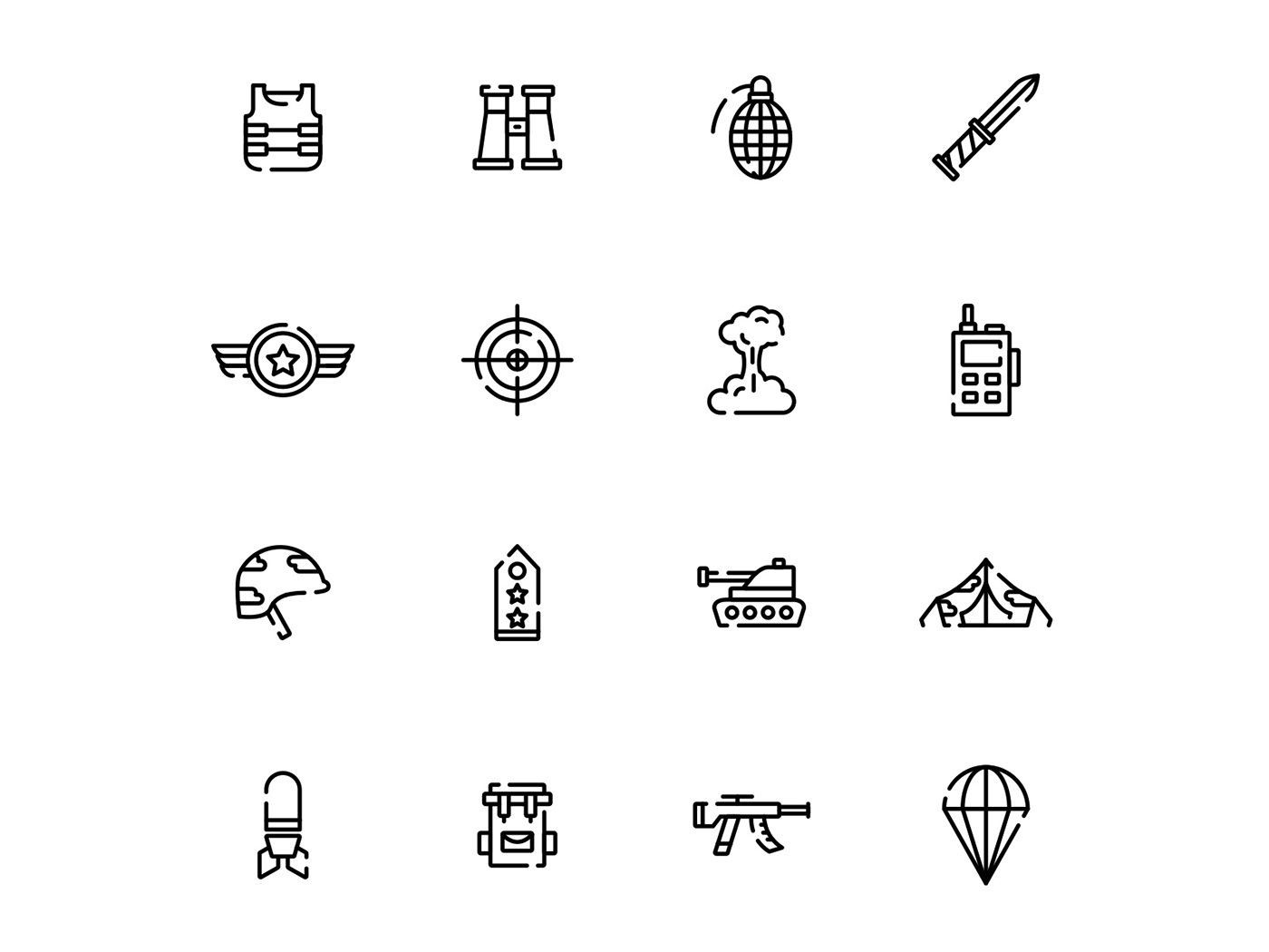 freebie icon design  icons download icons pack icons set Military Military Icon military vector vector design vector icon