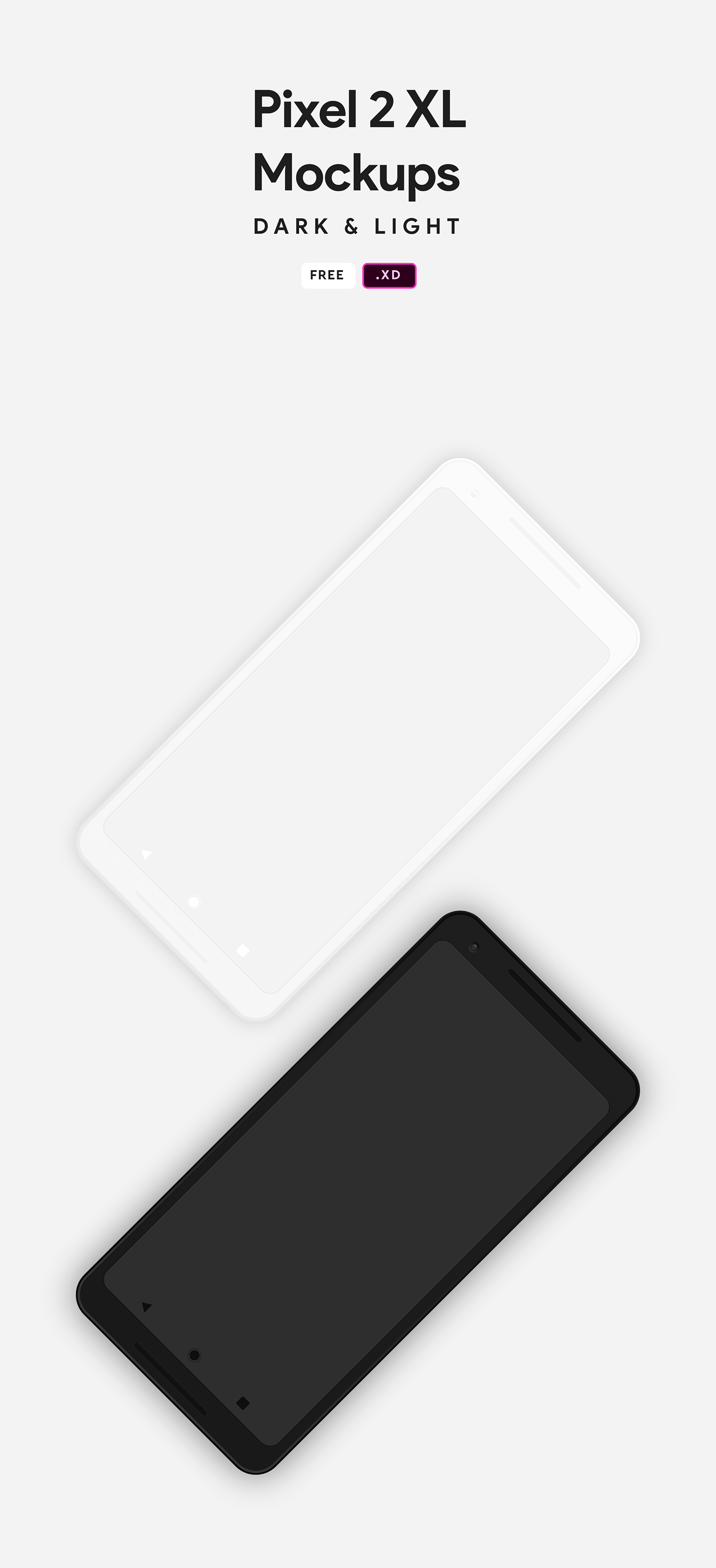 google pixel xl minimal Mockup device UI app android