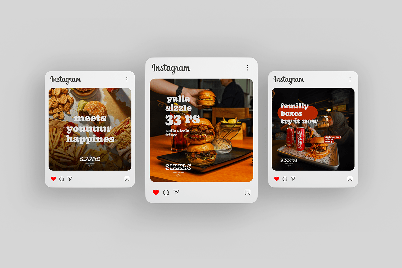Advertising  brand identity burger Packaging food branding visual identity Logo Design Brand Design restaurant Fast food