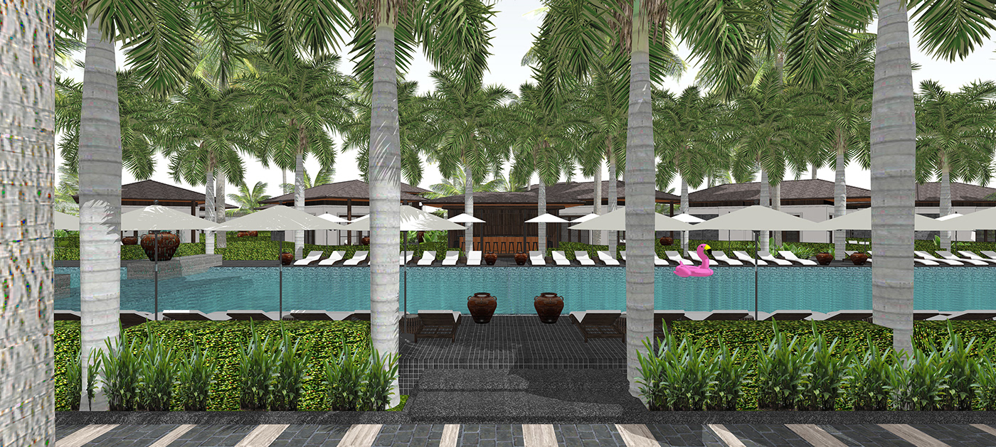 Beach resort resort architecture interior design  Resort & Spa ninh thuận viet nam