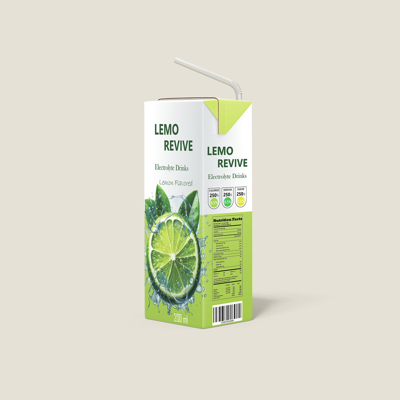 packaging design juice label product packaging label design box packaging lemon soft drink beverage graphic design  can bottle