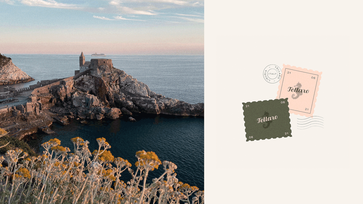 adventure italian design Italy postcard postcard design Travel vintage Vintage Design