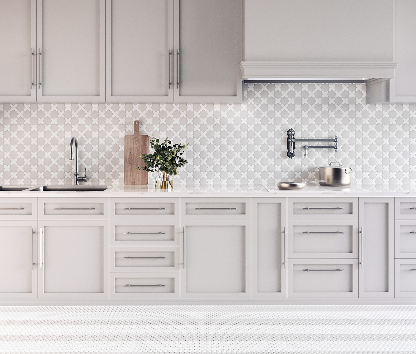 bathroom brand identity ceramic design Interior interior design  kitchen kitchen design tiles visualization