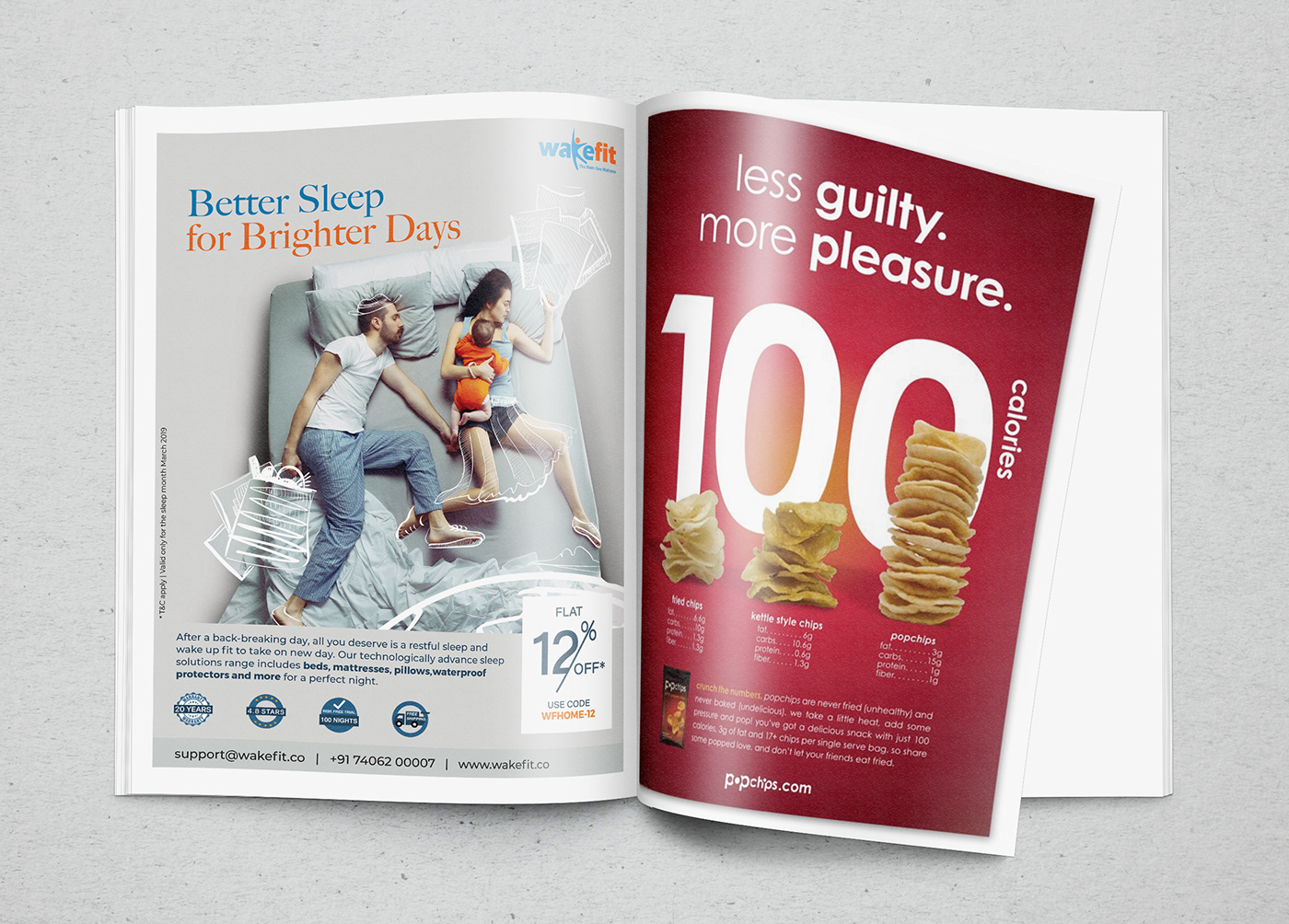 magazine ad cover sleep matters lifestyle cloud dream Shopping baby