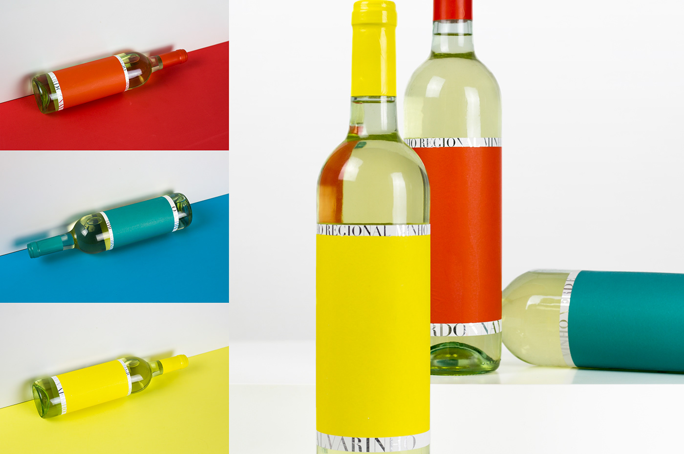 wine manifesto silver premium color minimal serif font stamp Packaging