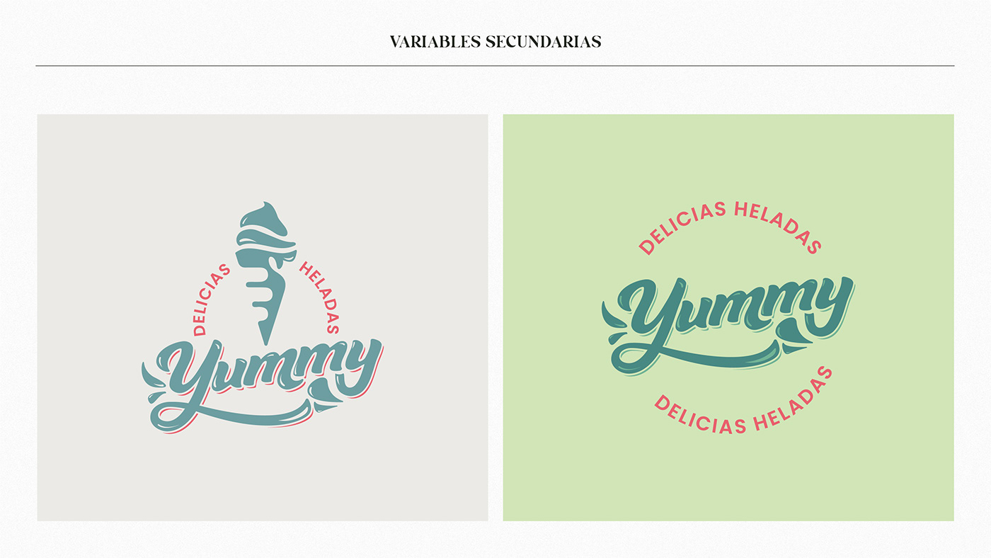 brand Brand Design Branding Identity Coffee Gelato ice cream identity Logo Design visual identity yummy