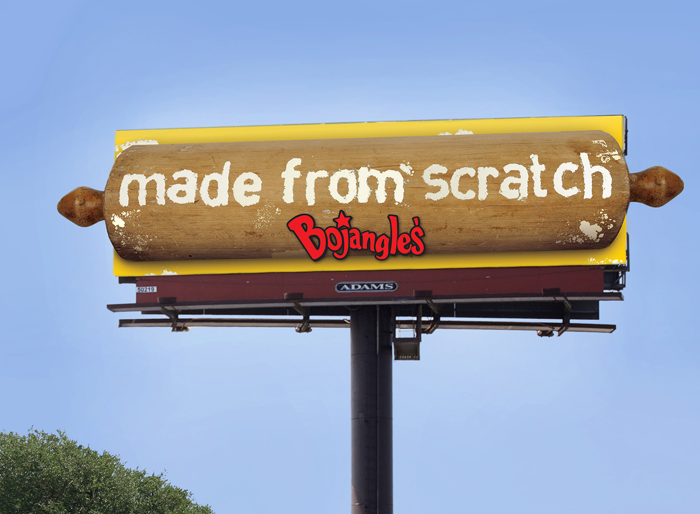 Billboards Bojangle's Fast food outdoor advertising restaurant
