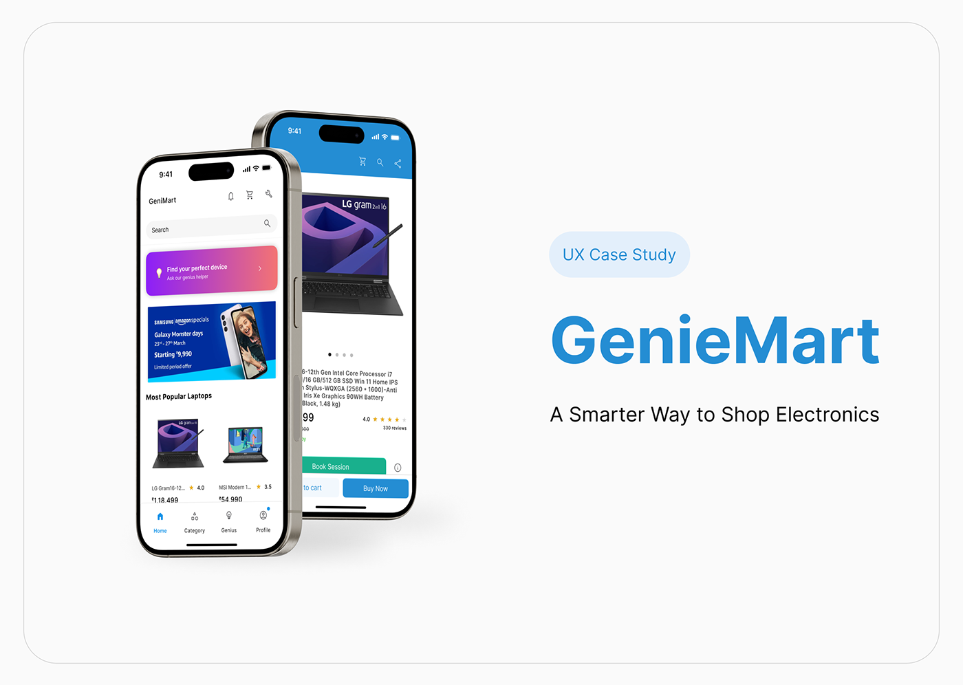UI/UX user experience UX Case Study Mobile app UX design Ecommerce Case Study Figma Shopping app design