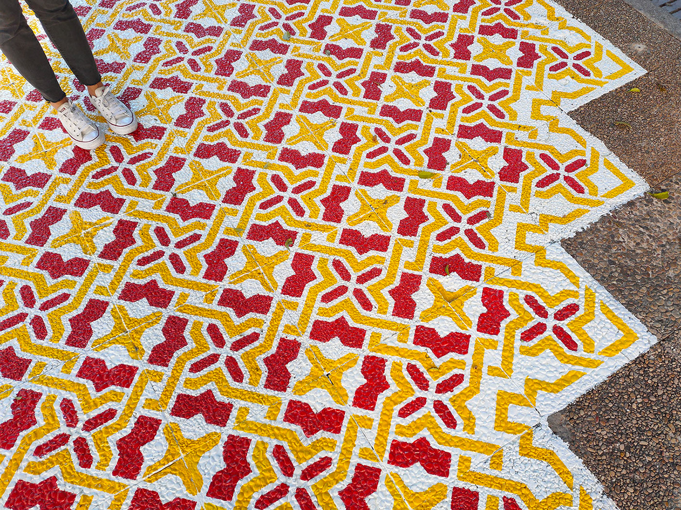 pattern tiles FLOOR geometric tile