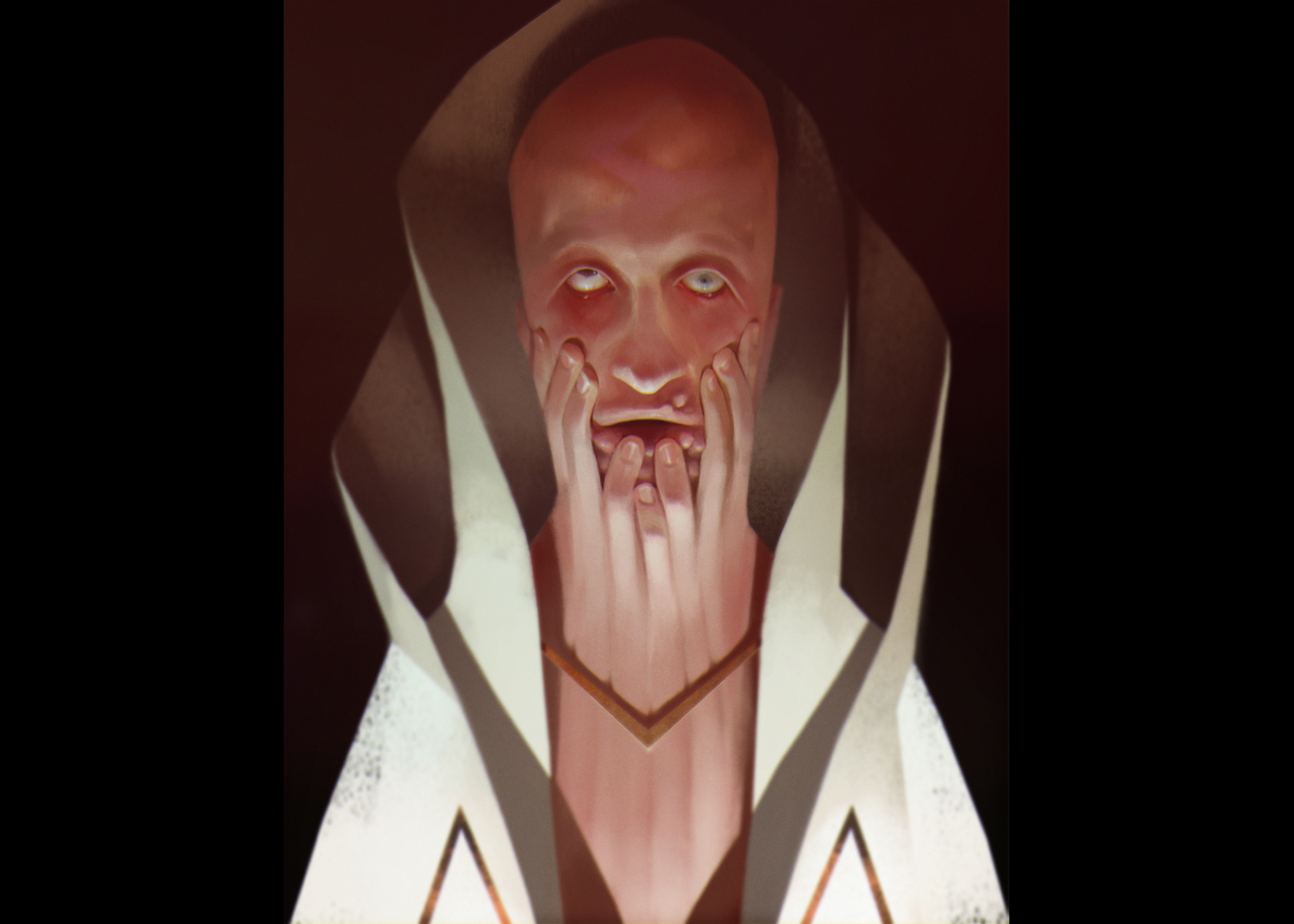oracle characterdesign Character concept art ILLUSTRATION  man horror fantasy conceptart dark