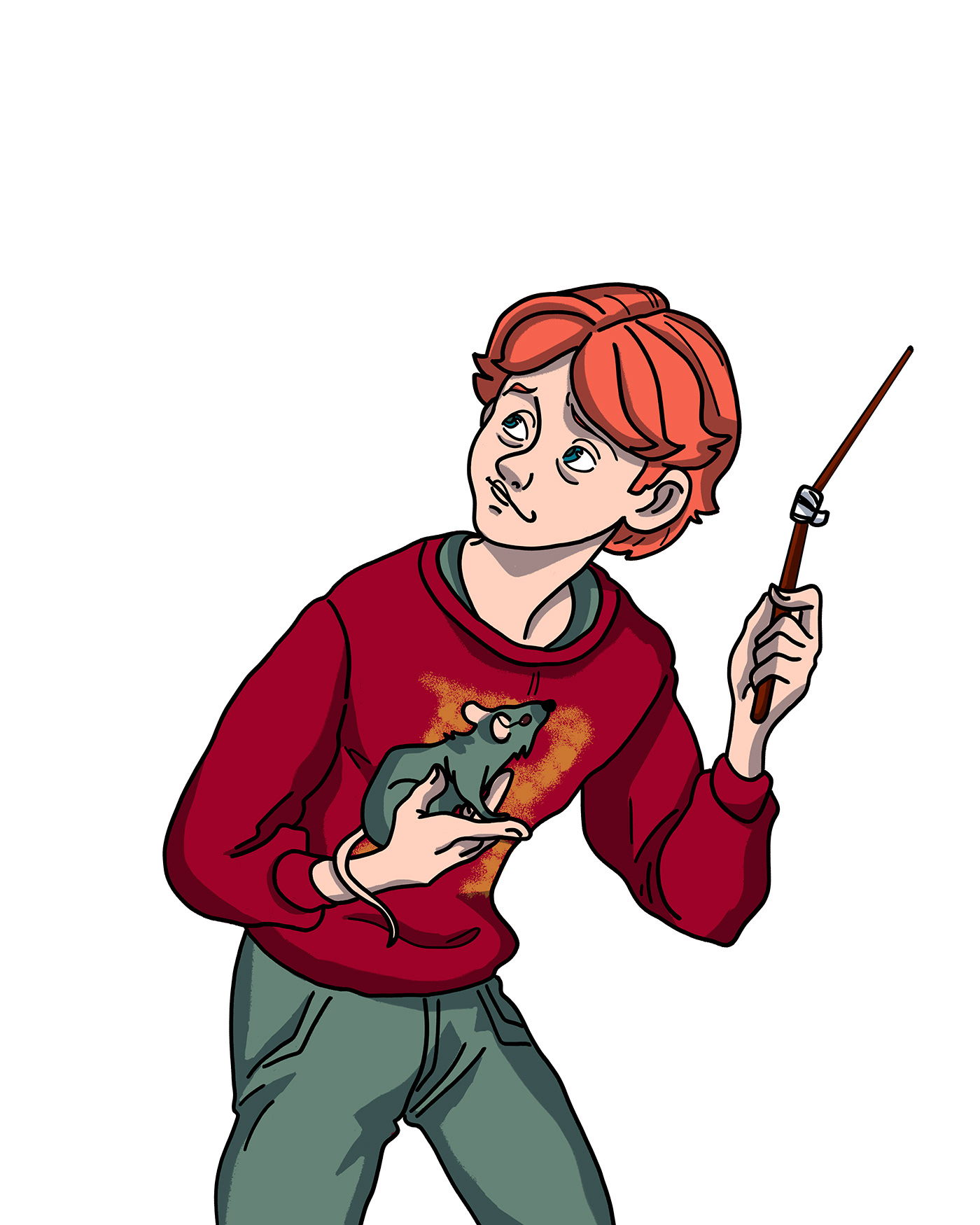 cartoon Character design  concept art Digital Art  digital illustration Drawing  harry potter Hogwarts hp