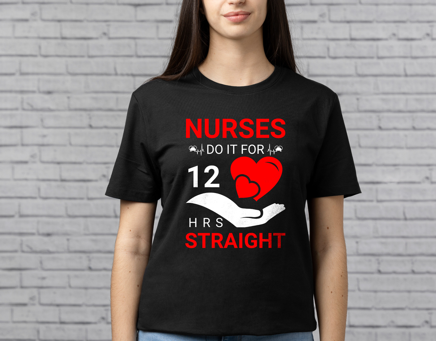 shirt t-shirt typography   Graphic Designer NURSES T-SHIRT DESIGN T-Shirt Design Fashion  model woman Nurse tshirt