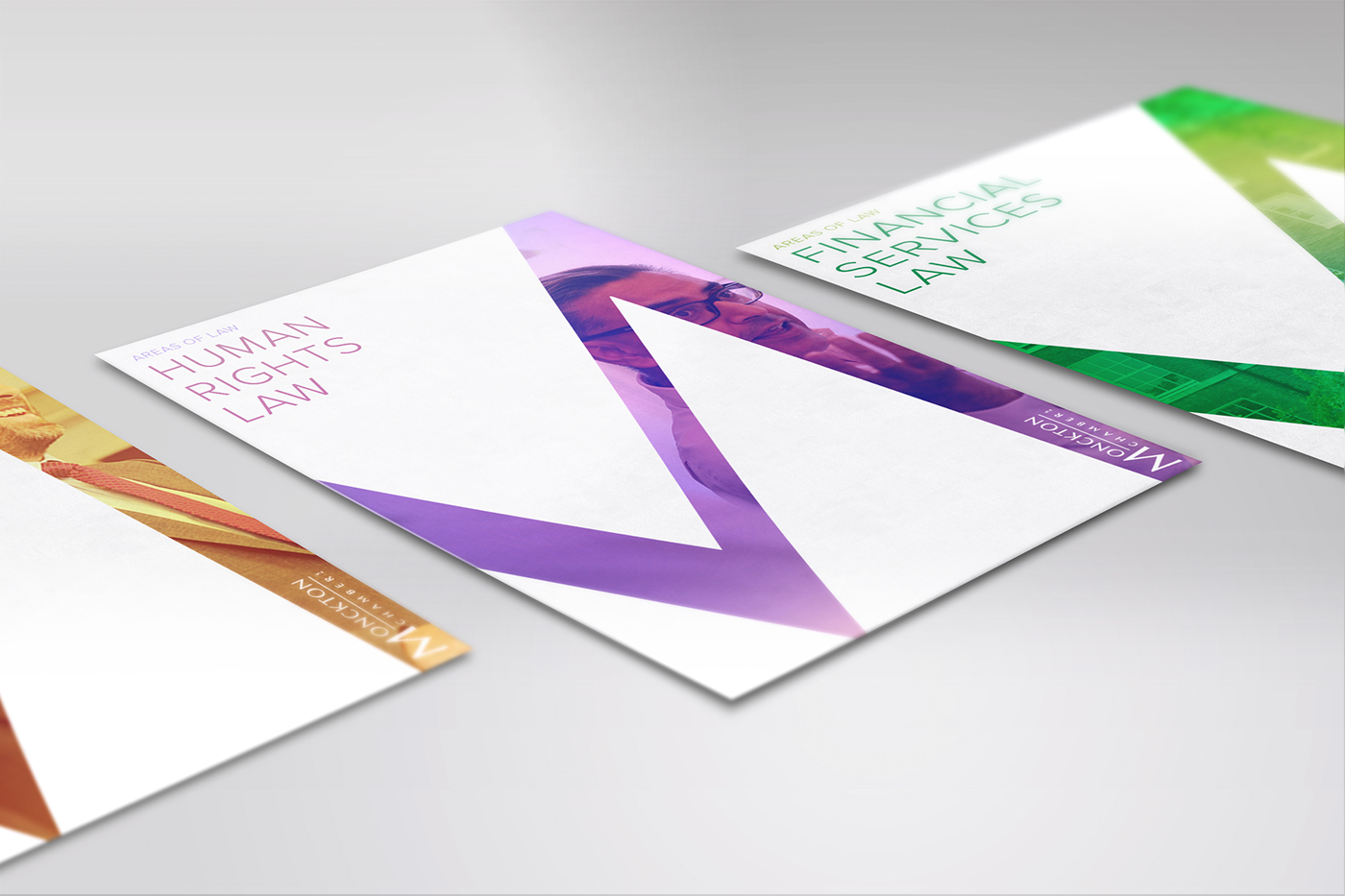 brochure folder Barristers chambers UK Minimalism clean burgundy corporate law London