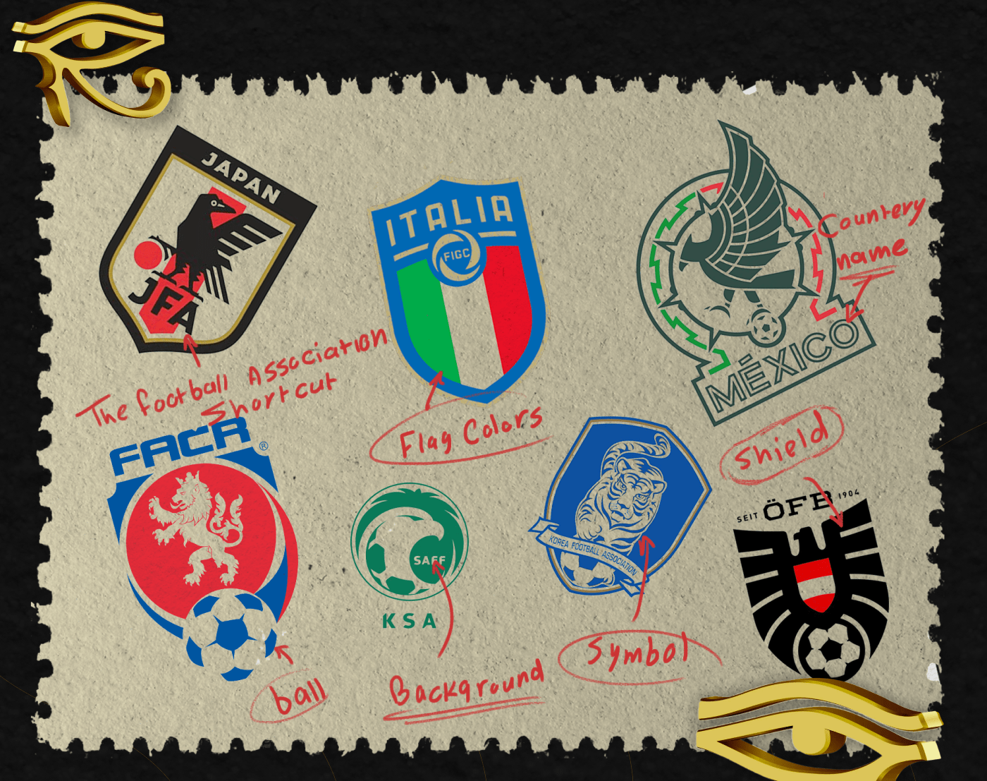 brand identity branding  egypt football graphic design  Identity Design Logo Design national team rebranding Sports Design