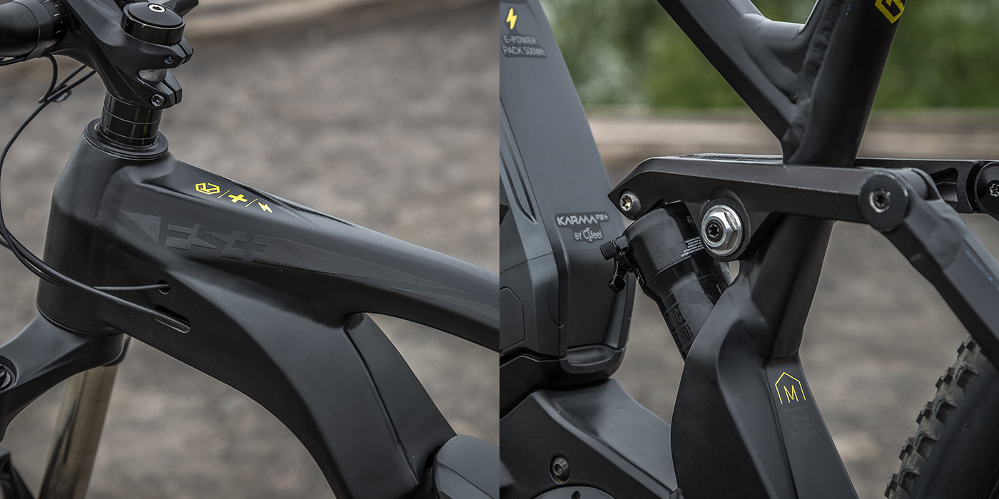 Bike design E-Bike frame industrial product