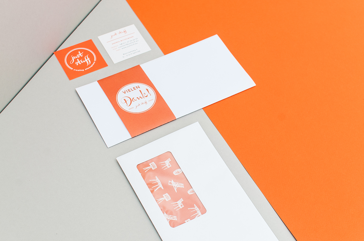 Corporate Design logo typography   orange dekoration Inneneinrichtung