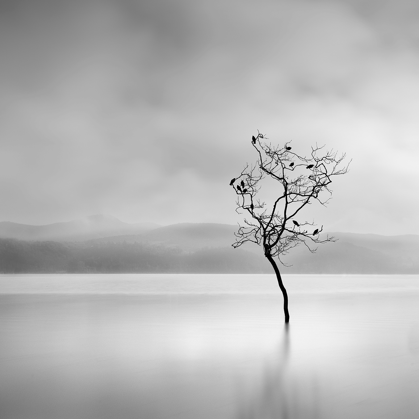 fine art waterscape black and white Lng Exposure mood minimal seascapes
