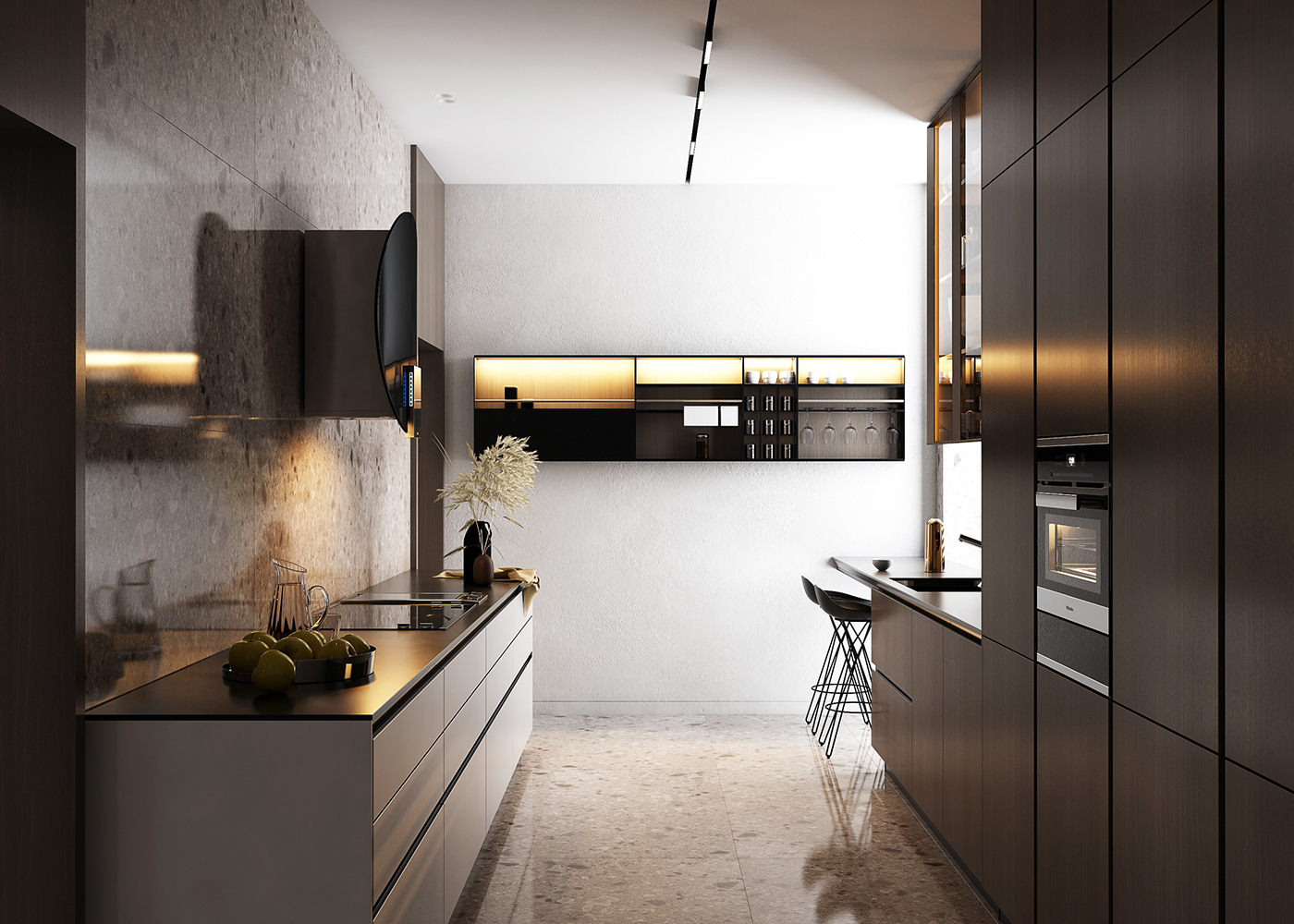 cattelan CG deltalight edendesign elica interiordesign kitchen livingroom Lviv Minotti