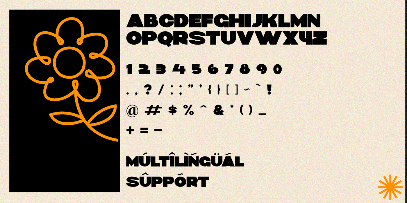 sans serif font Display typography   brand identity bold font bold typeface Icon Bold Type modern sans serif