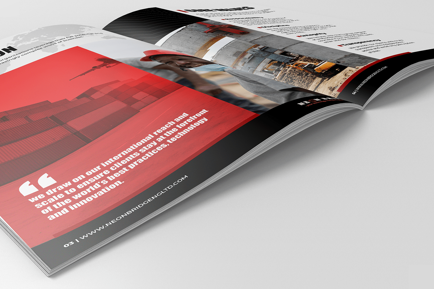 brochure business brochure company profile Company profile design Layout magazine