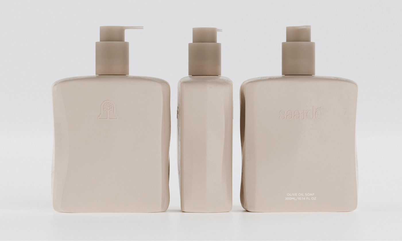 beauty bottle design branding  industrial design  logo natural Olive Oil Packaging soap