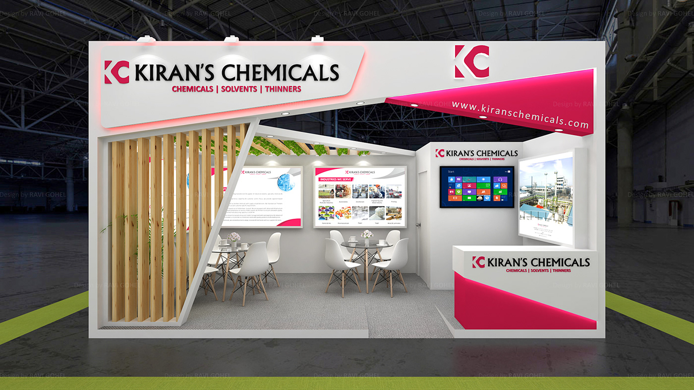 Exhibition  Exhibition Design  exhibition stand booth design 3ds max visualization vray Render modern expo