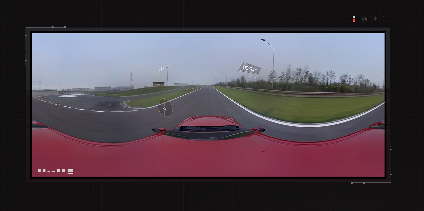 motiongraphic ArtDirection automotive   alfaromeo giulia 360° immersive