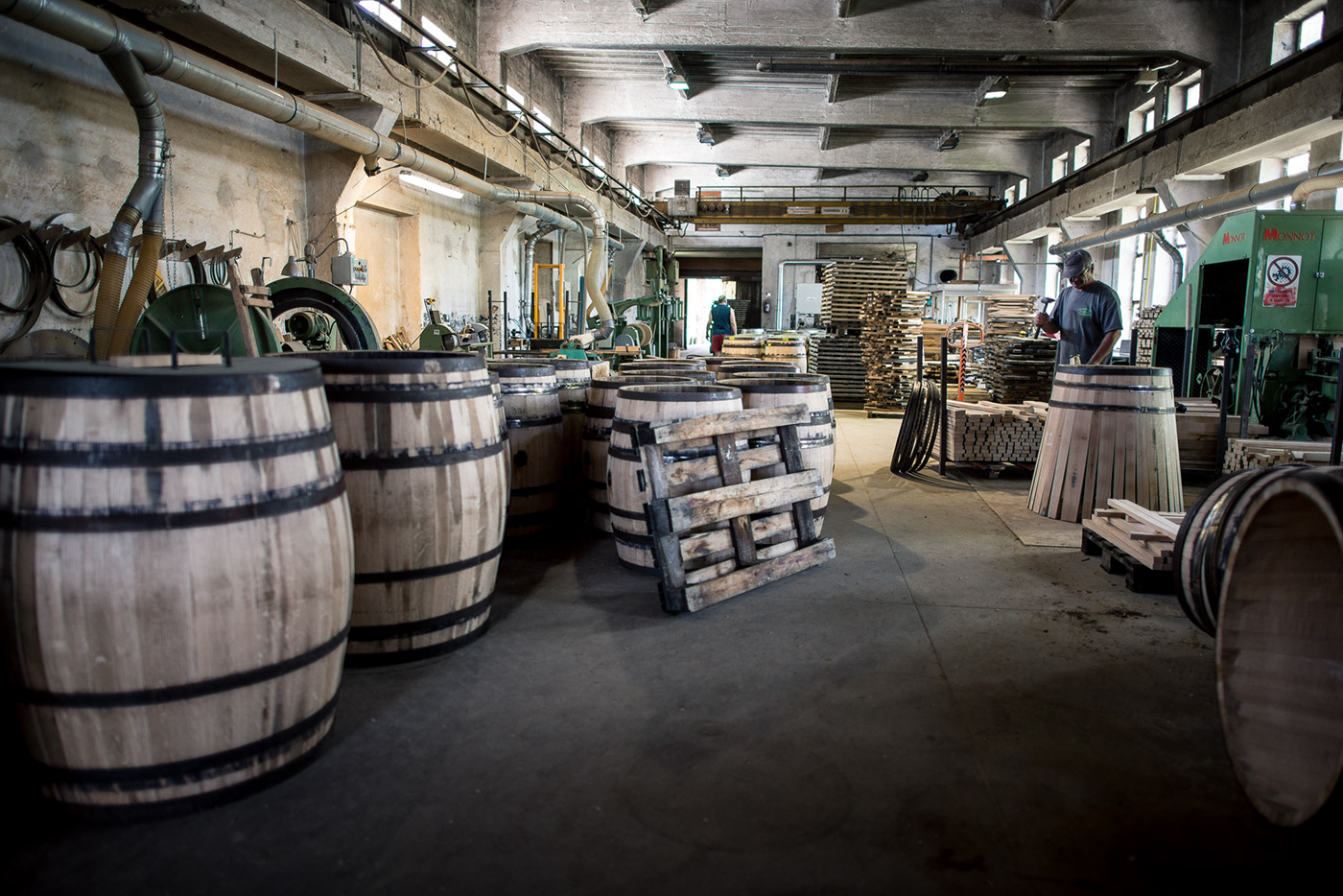 cooper barrel wine villány hungary winery Wooden Barrel