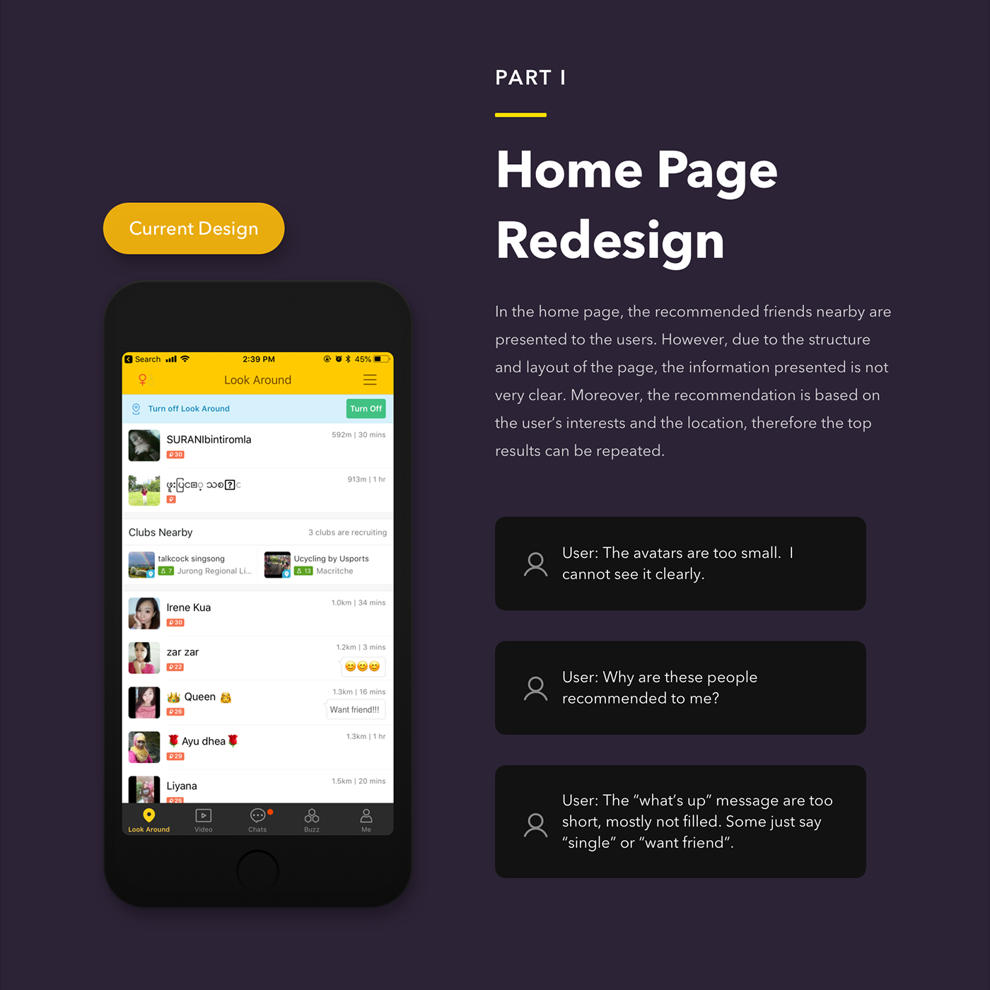 social network app animation  interaction Onboarding profile Chat UI ux