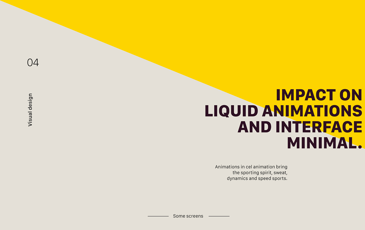 zh Animation UI creative Olympics Character liquid motion Web flat design Minimalism
