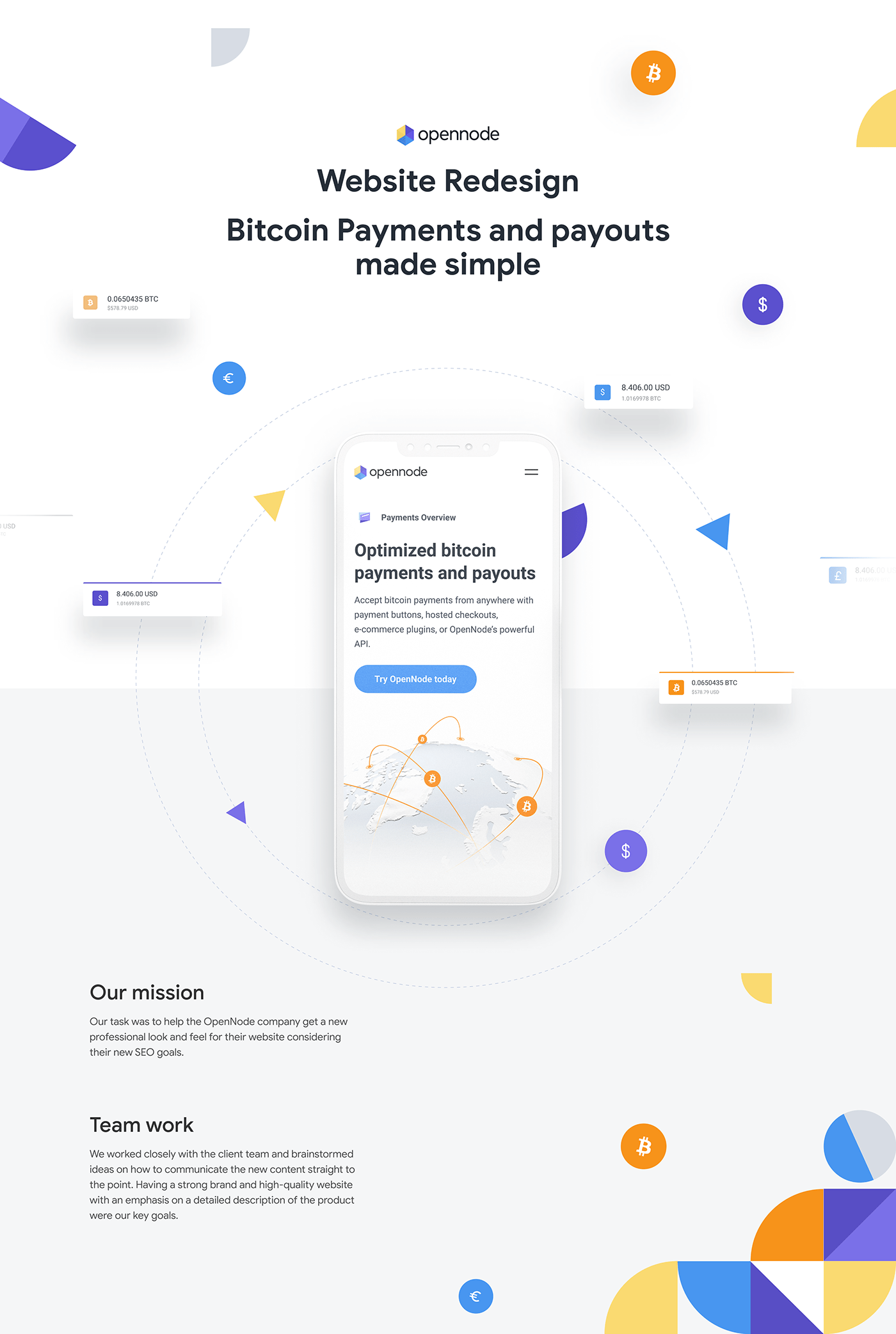 banner billing bitcoin blockchain homepage interaction landing payment promo Website