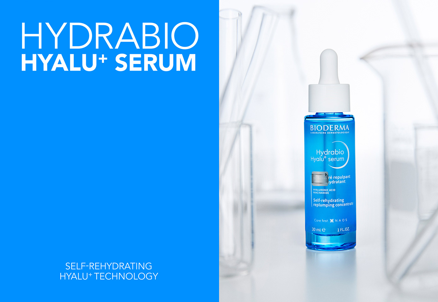 serum skincare cosmetics beauty press kit Packaging branding  HEAZ INFLUENCERKIT