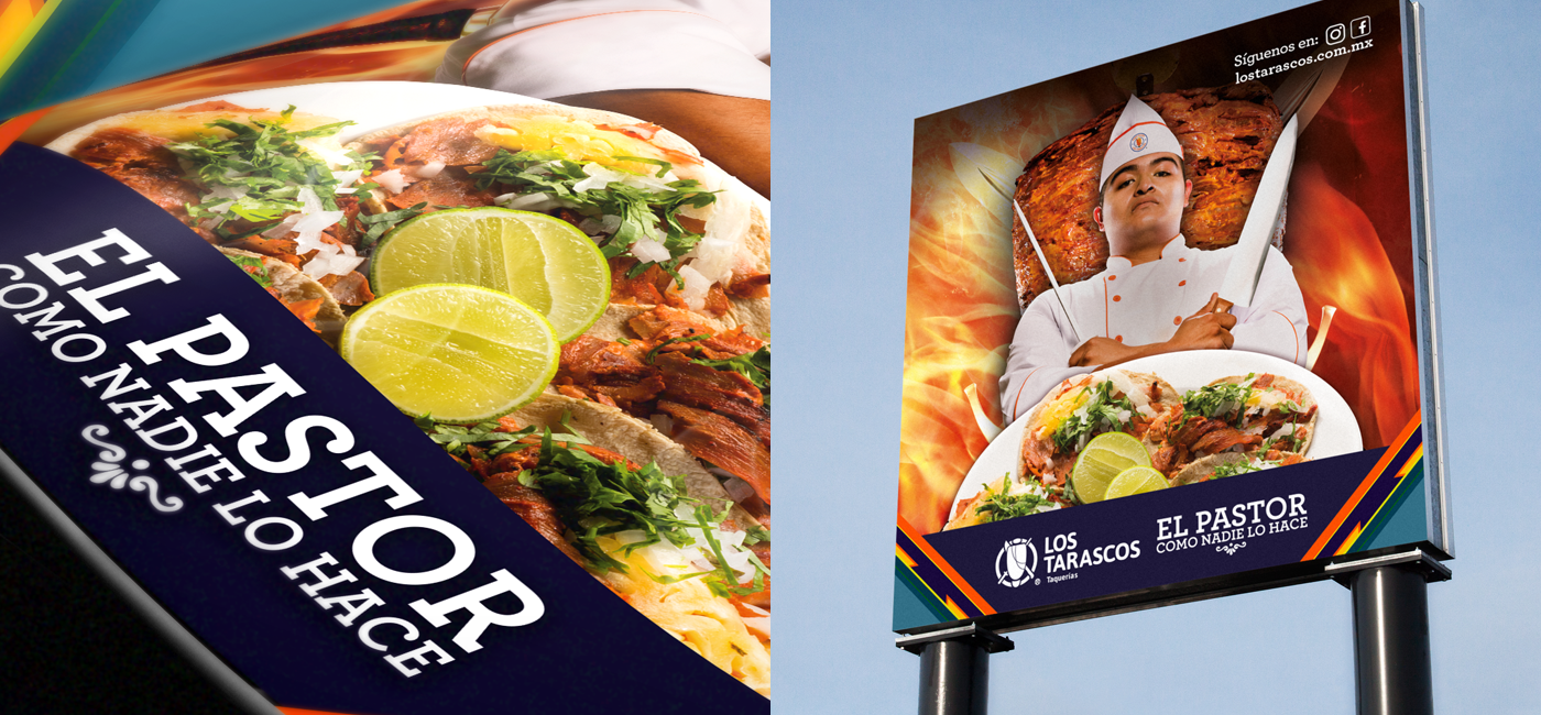 campaign ad Advertising  Food  mexico graphic design 