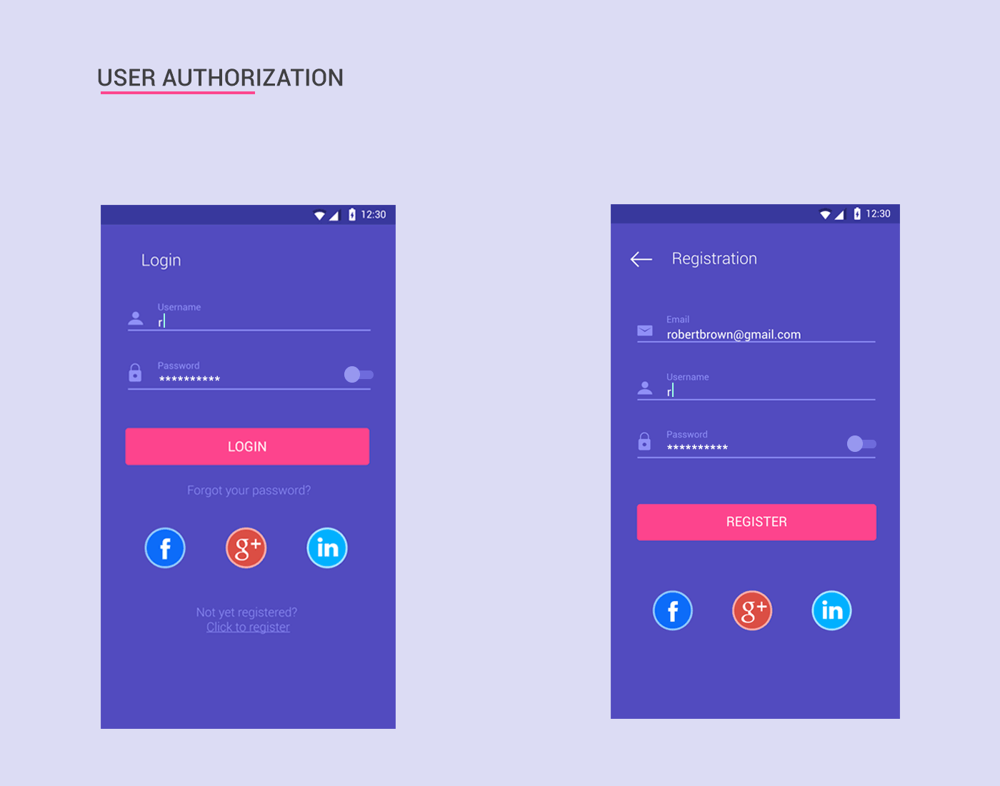 UI user interface user experience Mobile app Android App