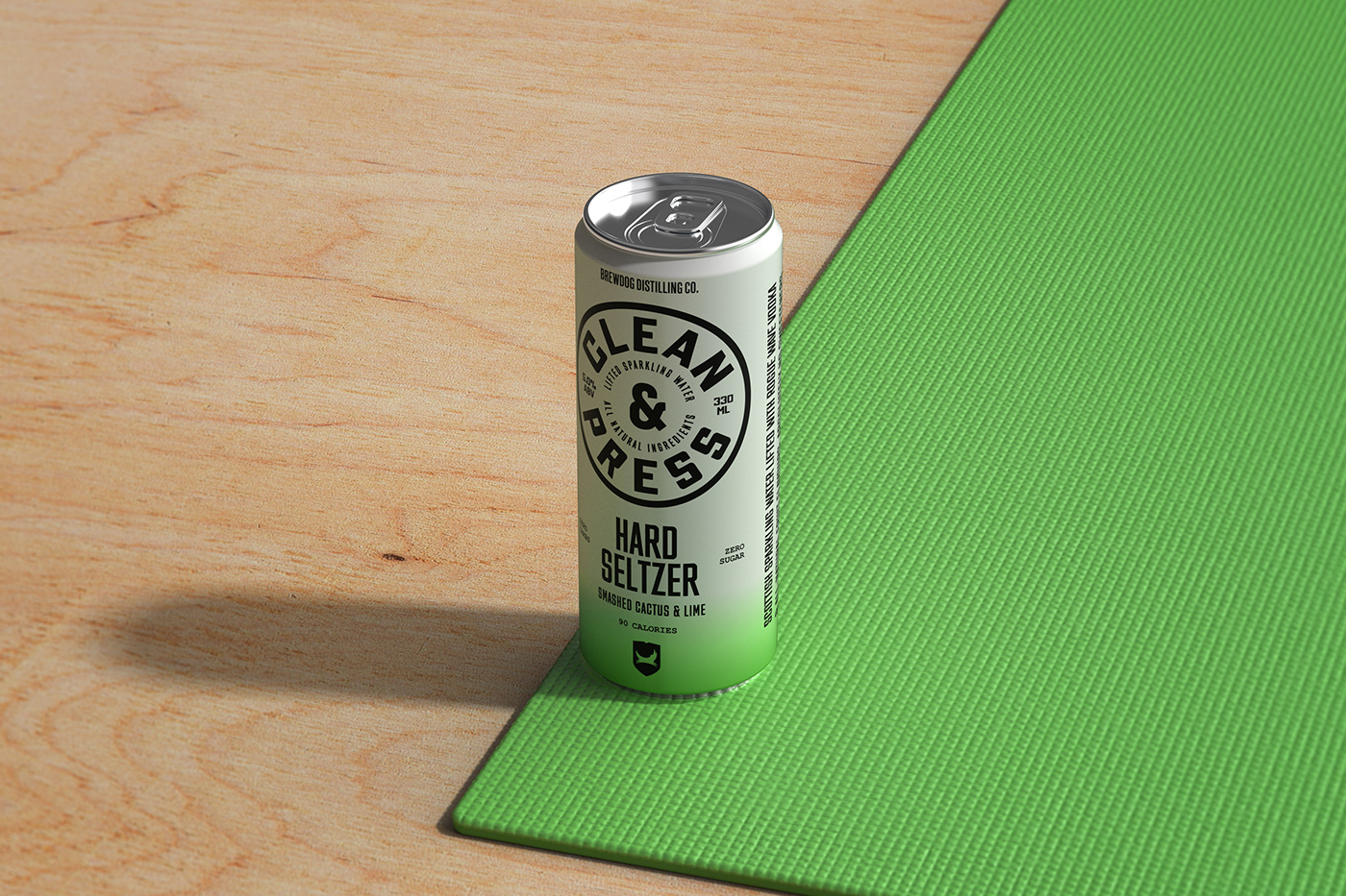 CGI visualisation drinks key visual Packaging product shot Seltzer Render