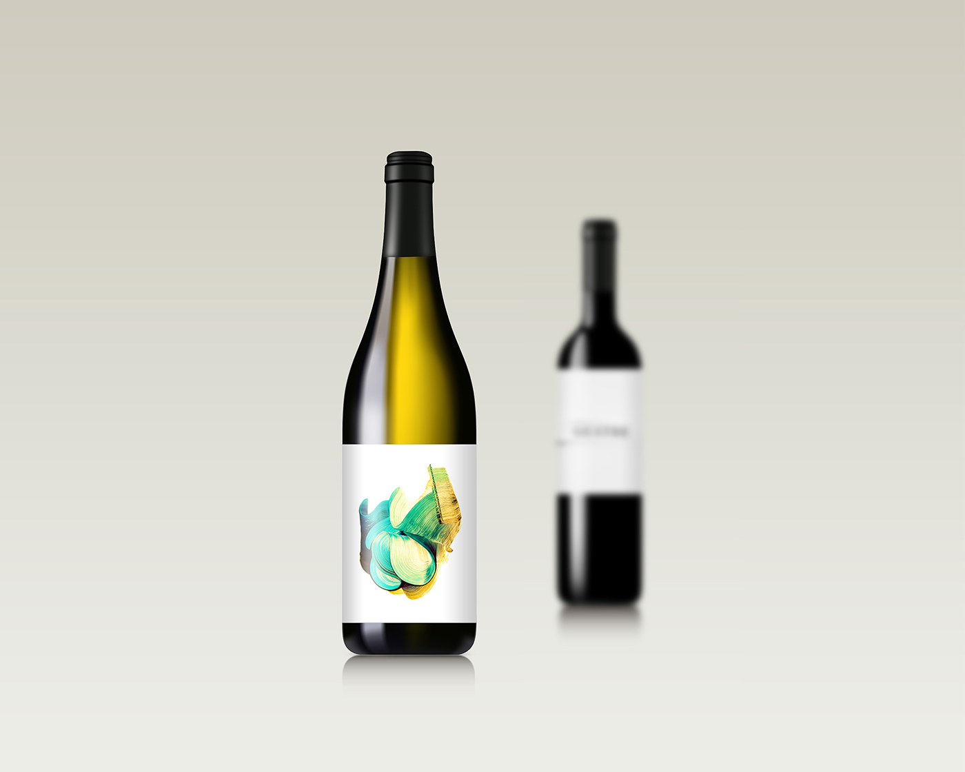 wine bottle design Pack elisava packaging+design packagingdesign Mockup 3D product graphic