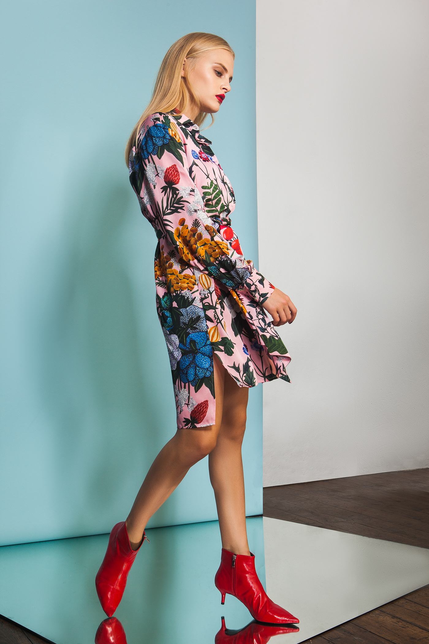 Paulina varregn varvara fabric pattern floral pastel textile design  meadow Fashion  Flowers Folklore