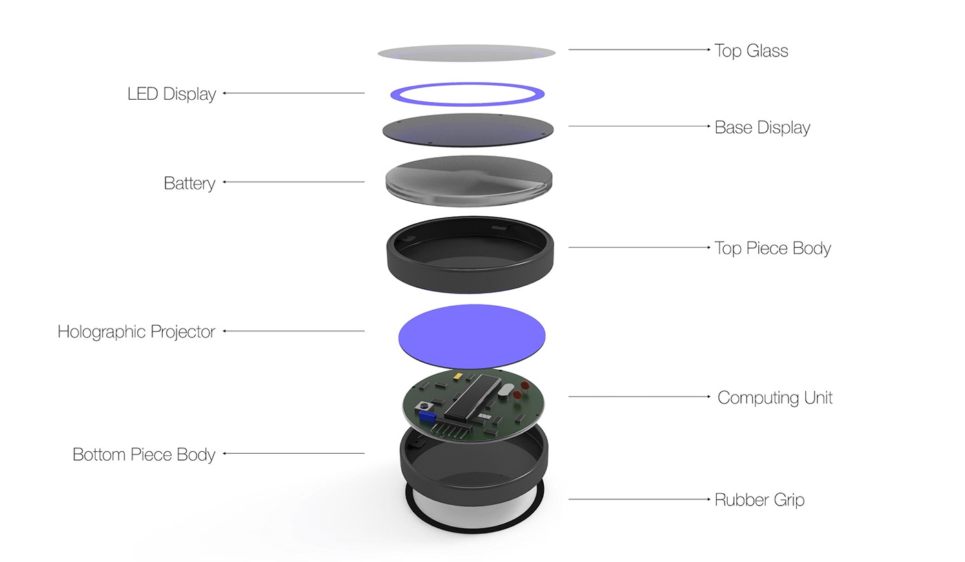artificial intelligence Internet of Things Smart earphones earpiece concept design industrial IoT bluetooth earphones
