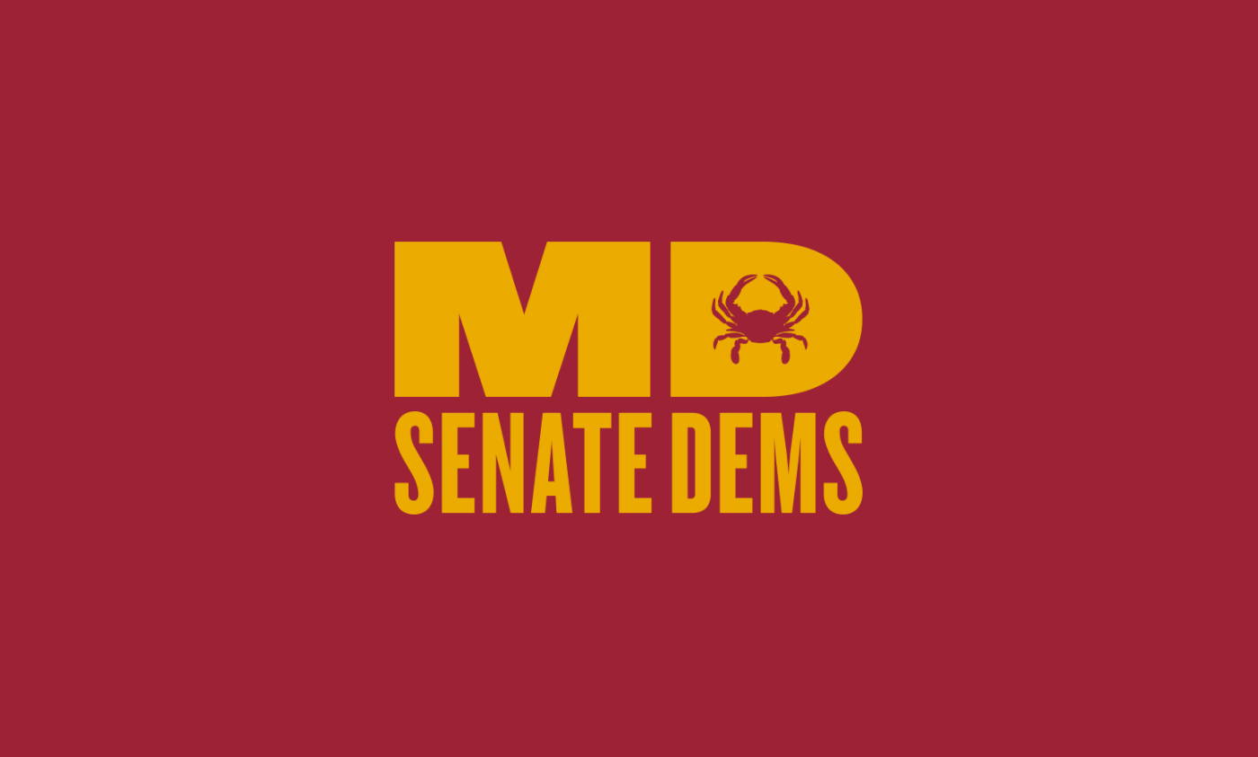 branding  democrats identity logo maryland senate